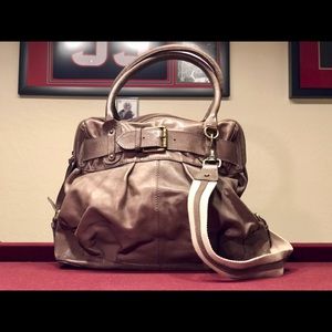 Dulce LRG leather crossbody Satchel